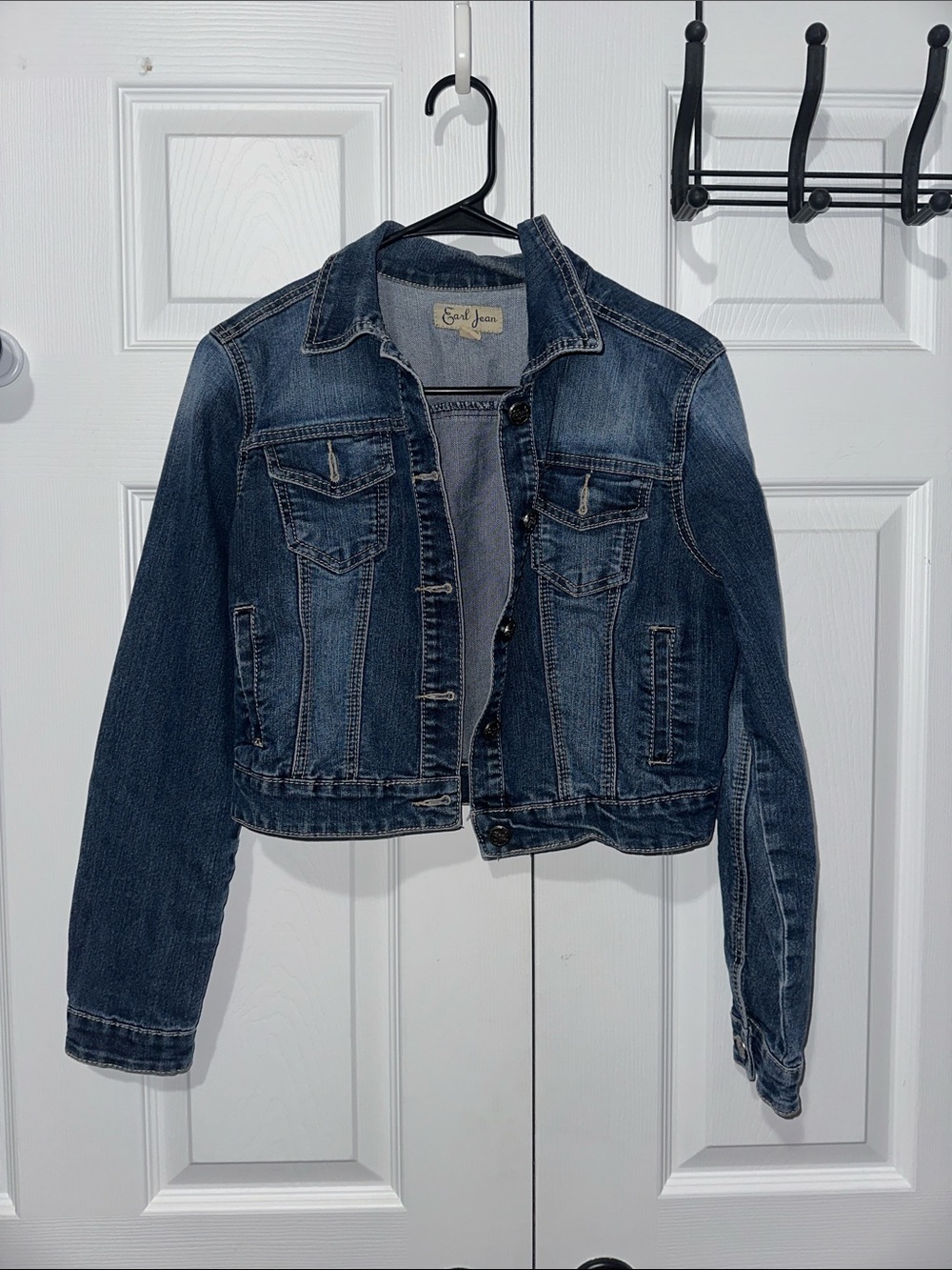 Earl Jeans Dark Blue Denim Jean Jacket